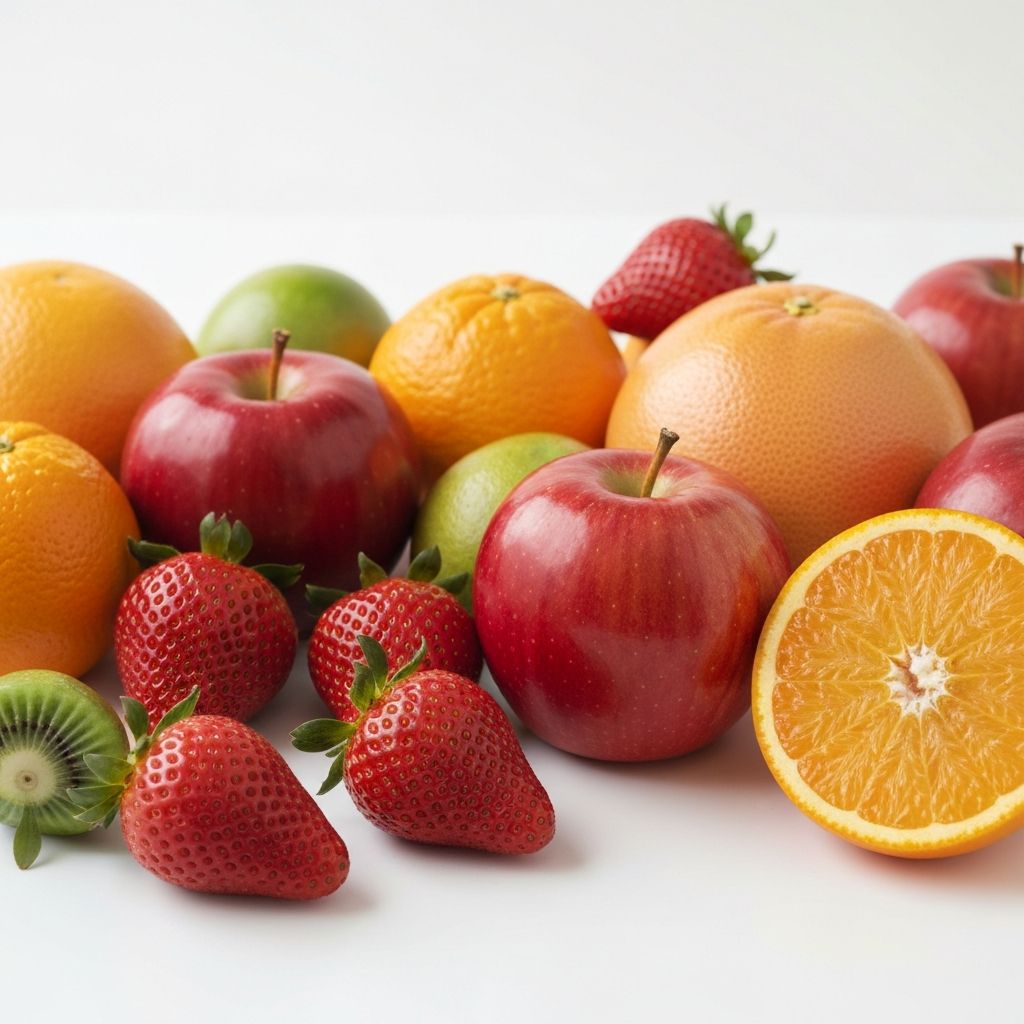 Fresh seasonal fruits